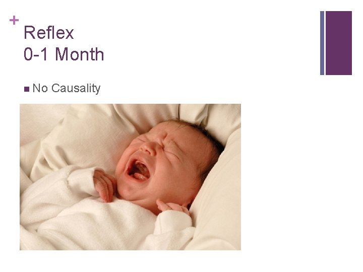 + Reflex 0 -1 Month n No Causality 