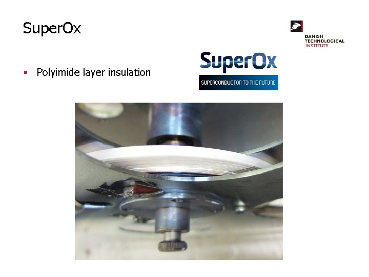 Super. Ox § Polyimide layer insulation 