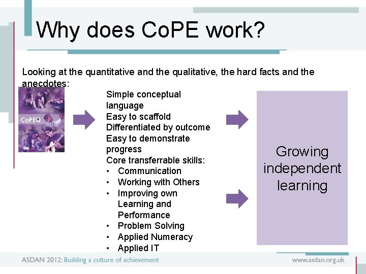 Why does Co. PE work? Looking at the quantitative and the qualitative, the hard
