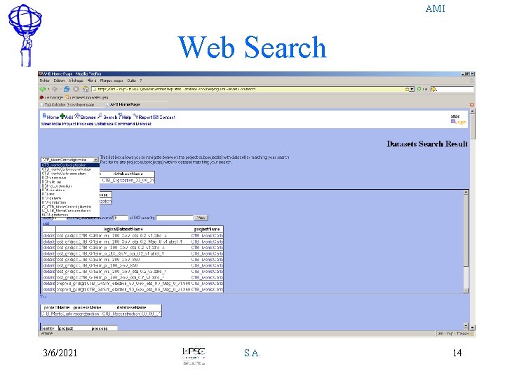 AMI Web Search 3/6/2021 S. A. 14 