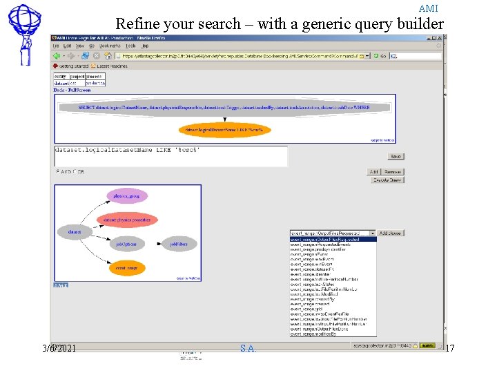 AMI Refine your search – with a generic query builder 3/6/2021 S. A. 17