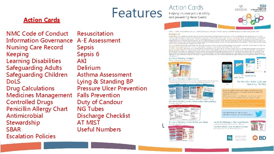 Action Cards NMC Code of Conduct Information Governance Nursing Care Record Keeping Learning Disabilities