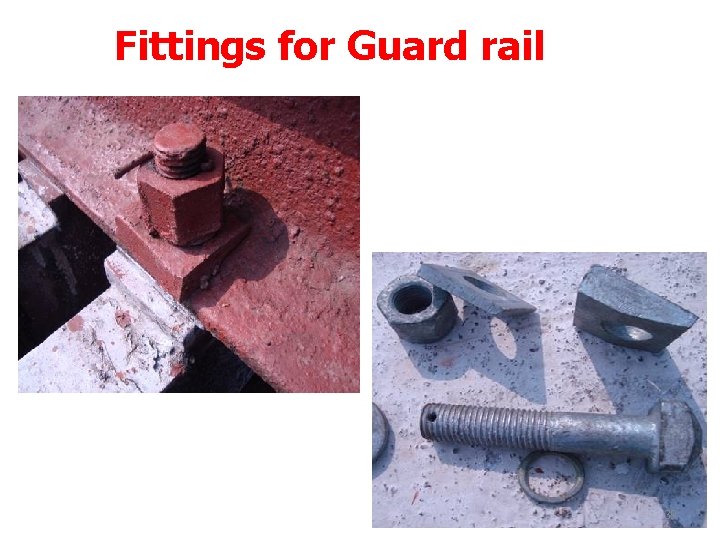 Fittings for Guard rail 39 