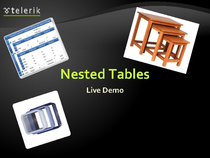 Nested Tables Live Demo 