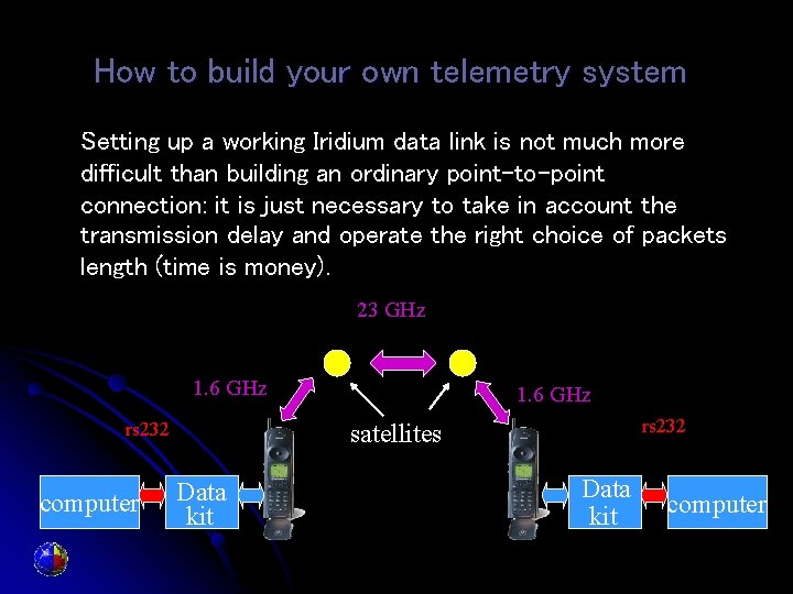 How to build your own telemetry system Setting up a working Iridium data link