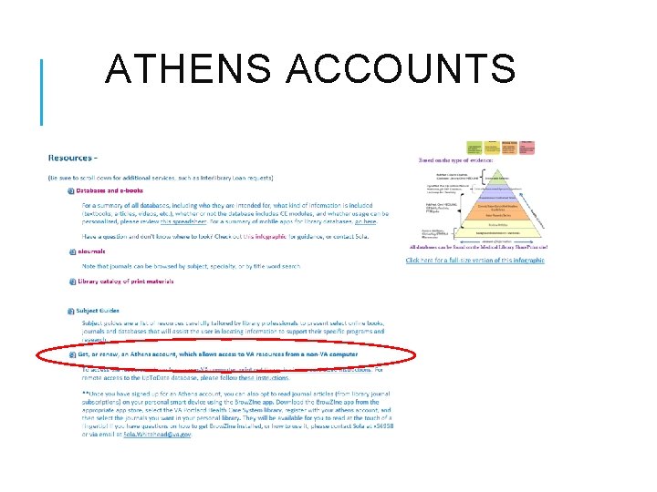 ATHENS ACCOUNTS 