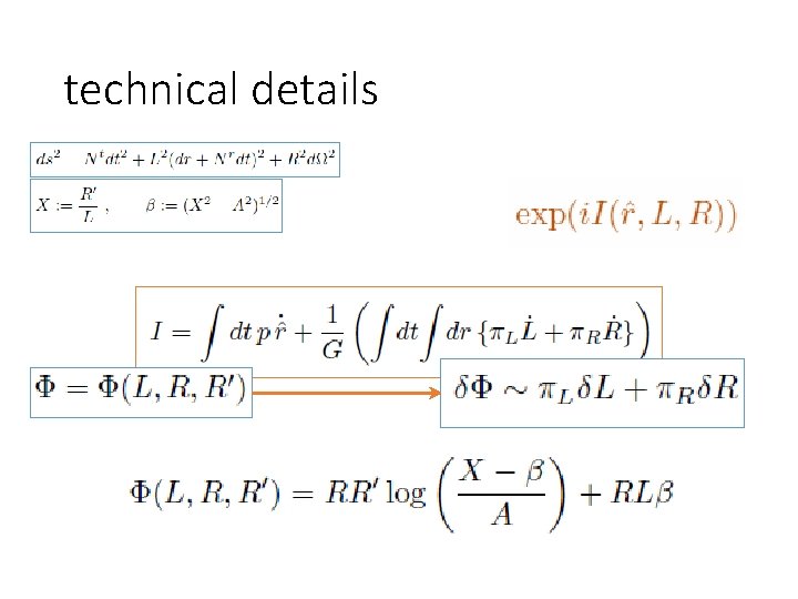 technical details 