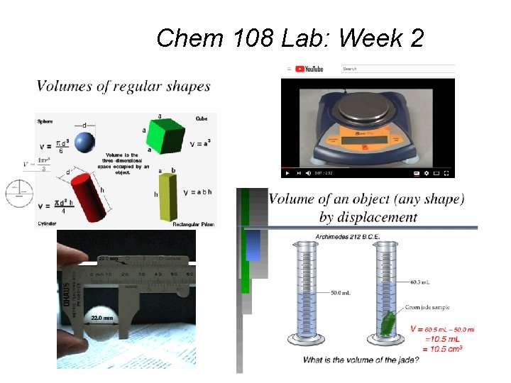 Chem 108 Lab: Week 2 