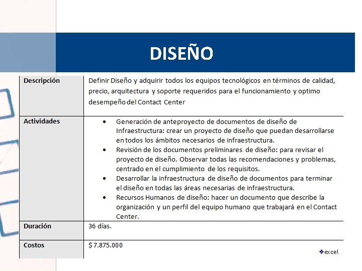 DISEÑO ALCANCE vexcel 