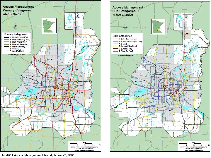 Mn/DOT Access Management Manual, January 2, 2008 