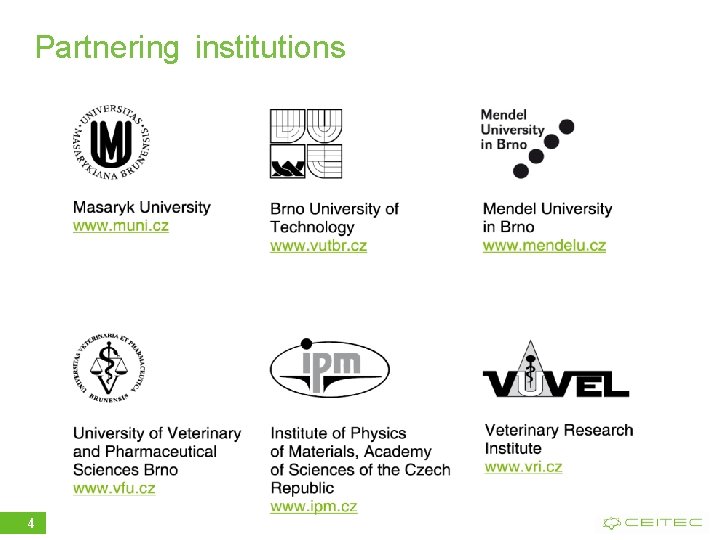 Partnering institutions 4 
