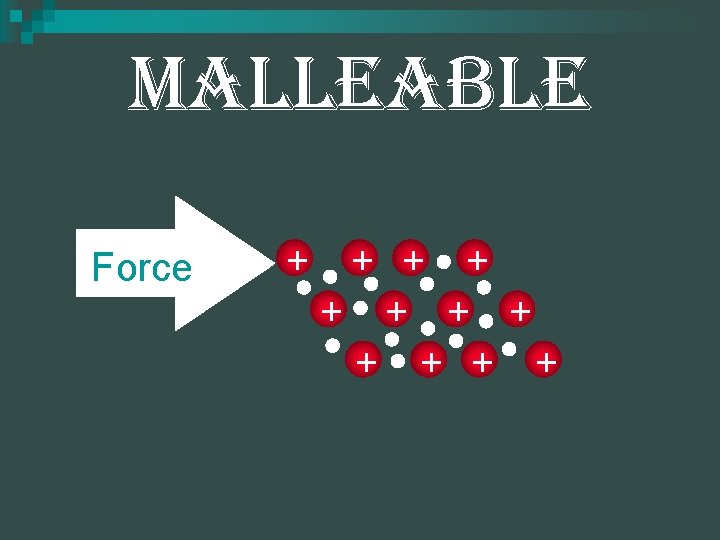 Malleable Force + + + 