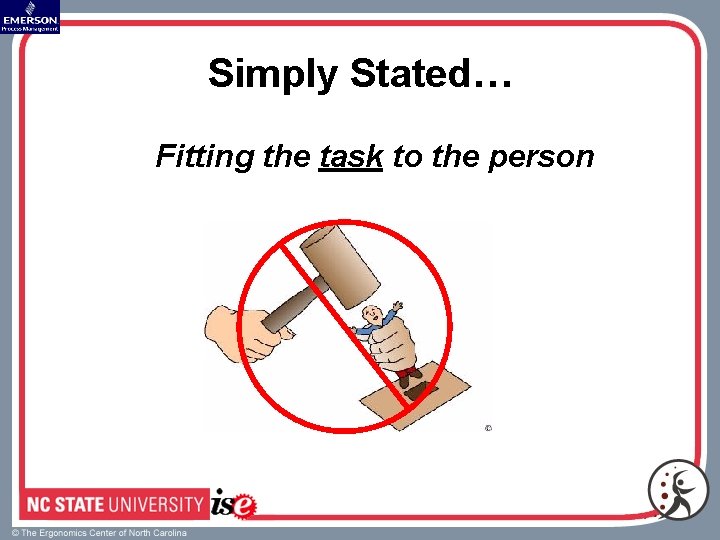 Introduction to Office Ergonomics Before We Begin Please