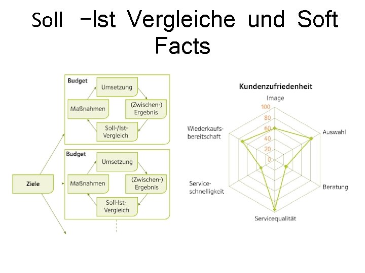 Soll –Ist Vergleiche und Soft Facts 