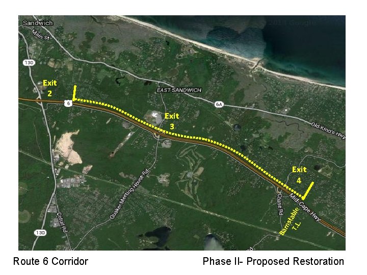 Exit 2 Exit 3 Ba rns t T. L able. Exit 4 Route 6 Exit 2 Exit 3 Ba rns t T. L able. Exit 4 Route 6