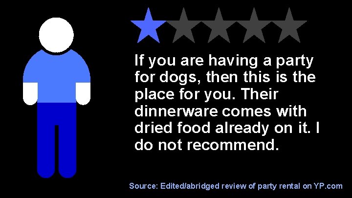 If you are having a party for dogs, then this is the place for