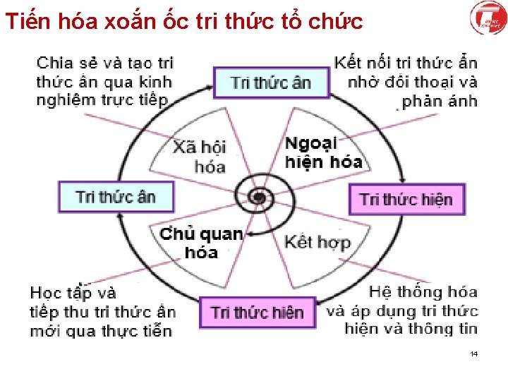 Tiến hóa xoắn ốc tri thức tổ chức 14 