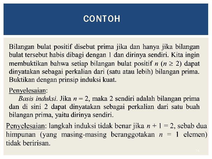 CONTOH 14 