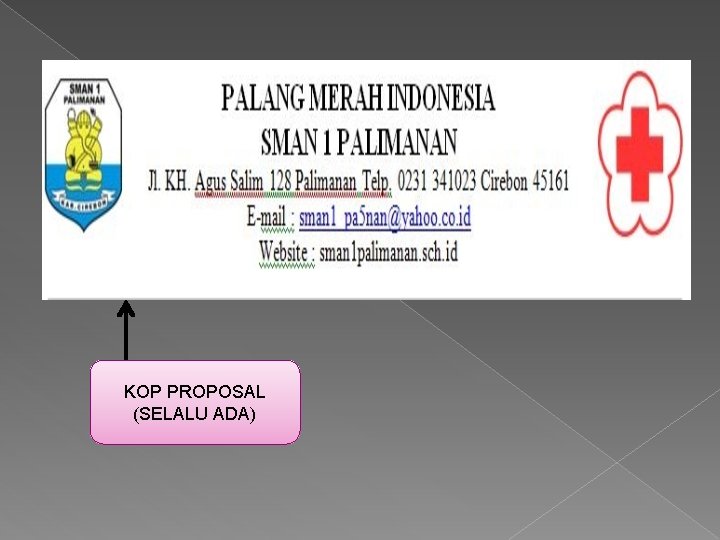 KOP PROPOSAL (SELALU ADA) 