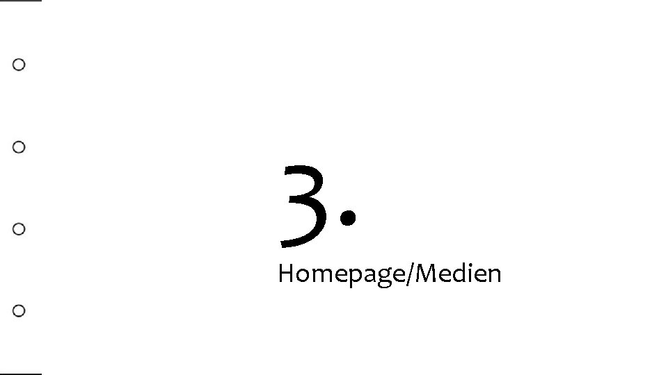 3. Homepage/Medien 