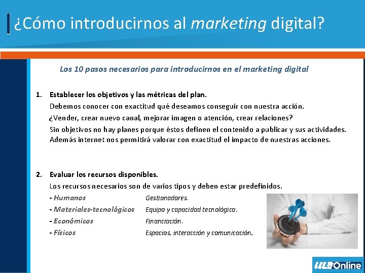 ¿Cómo introducirnos al marketing digital? Los 10 pasos necesarios para introducirnos en el marketing