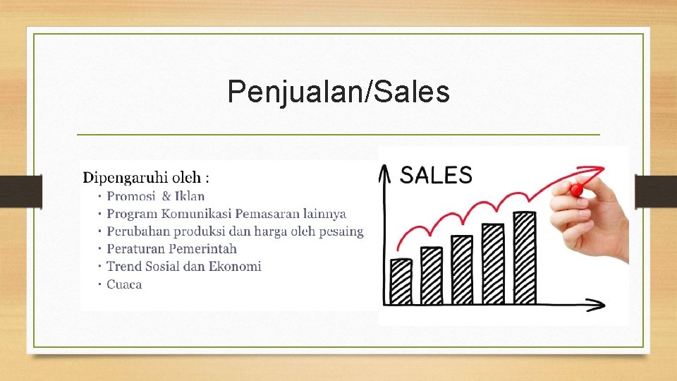 Penjualan/Sales 