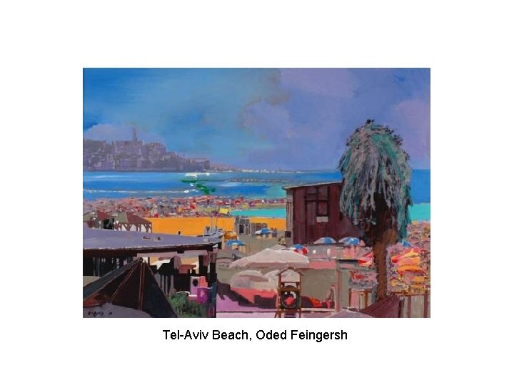 Tel-Aviv Beach, Oded Feingersh 