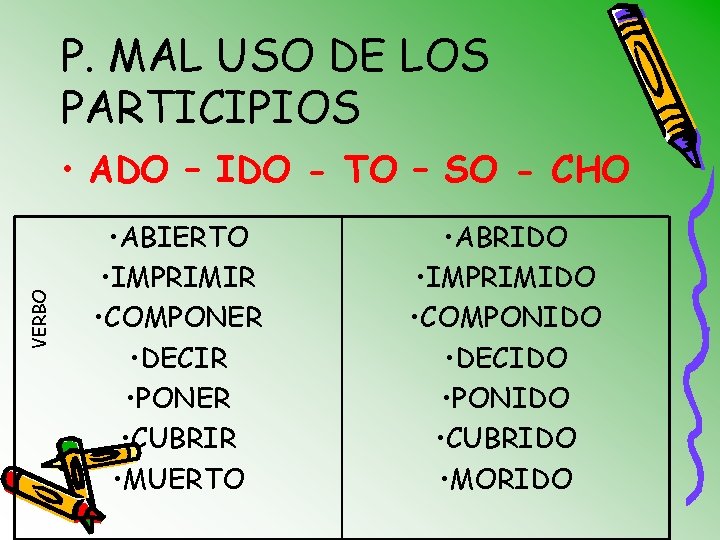 Palabras Que Terminan En Ado