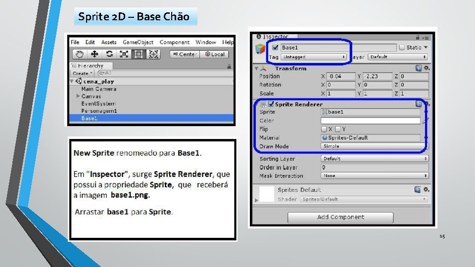 Sprite 2 D – Base Chão 15 