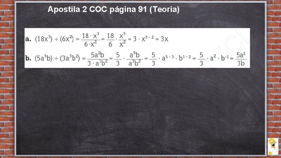 Apostila 2 COC página 91 (Teoria) 