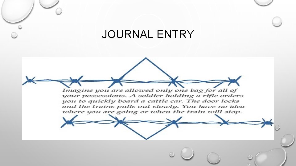 JOURNAL ENTRY 
