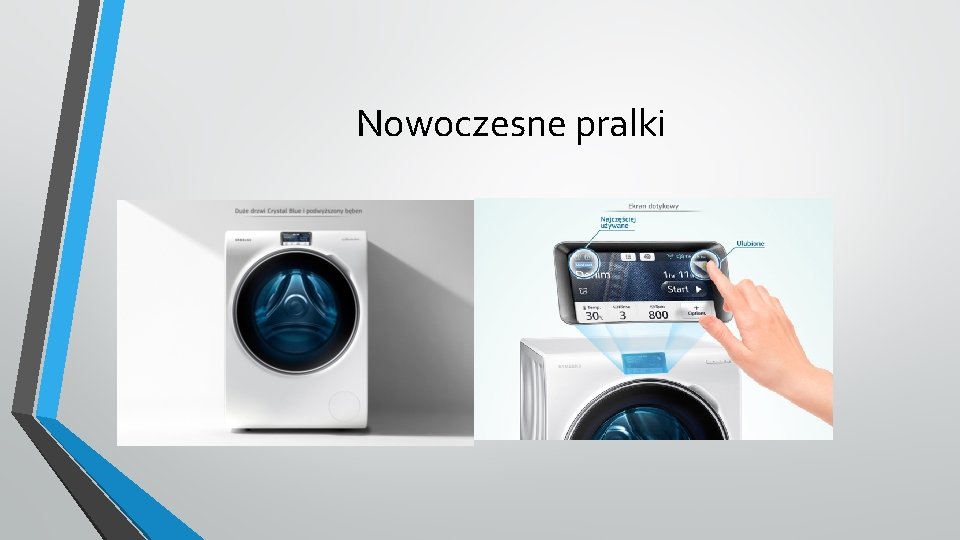 Nowoczesne pralki 