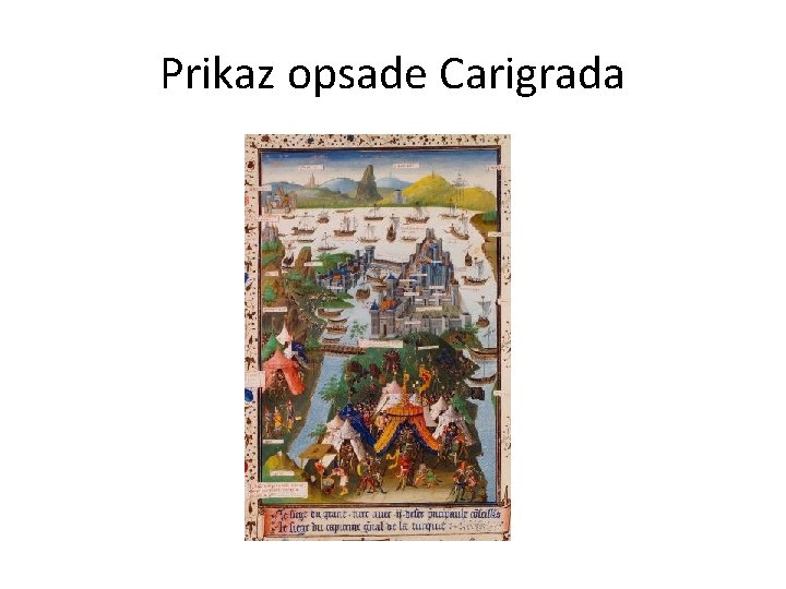 Prikaz opsade Carigrada 