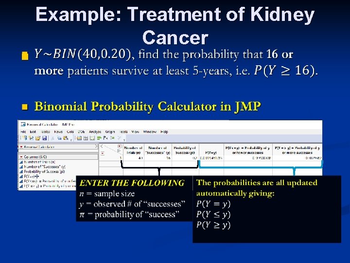 Example: Treatment of Kidney Cancer n 