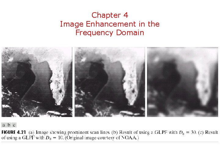 Chapter 4 Image Enhancement in the Frequency Domain 