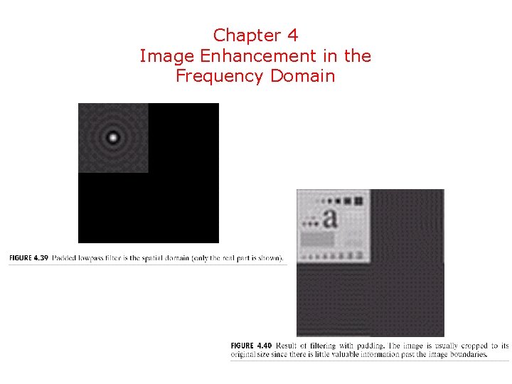 Chapter 4 Image Enhancement in the Frequency Domain 