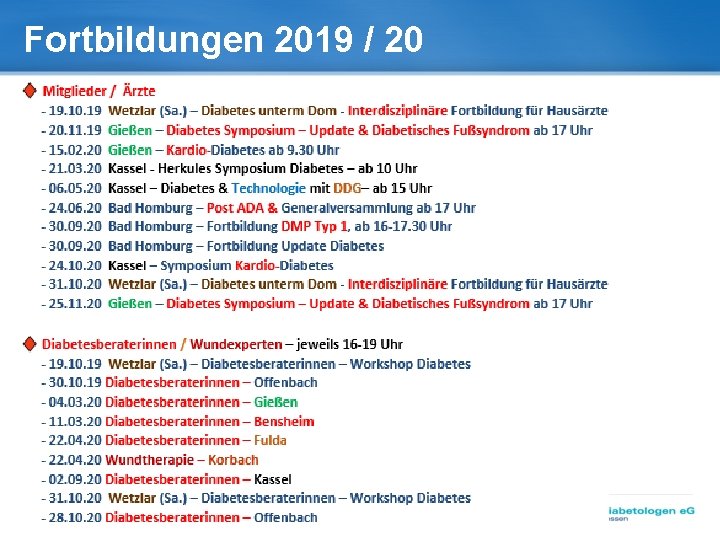 Fortbildungen 2019 / 20 Page 23 