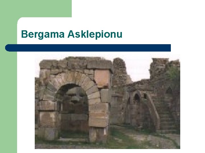 Bergama Asklepionu 