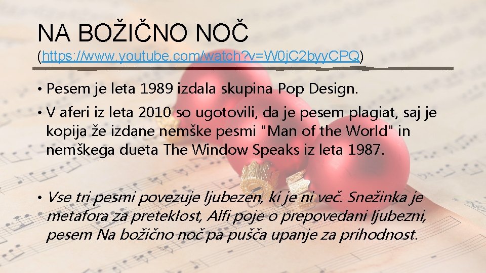 NA BOŽIČNO NOČ (https: //www. youtube. com/watch? v=W 0 j. C 2 byy. CPQ)