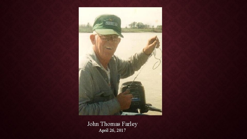 John Thomas Farley April 26, 2017 