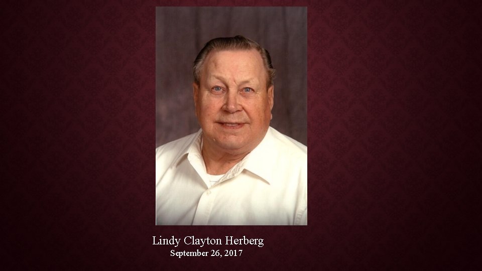 Lindy Clayton Herberg September 26, 2017 