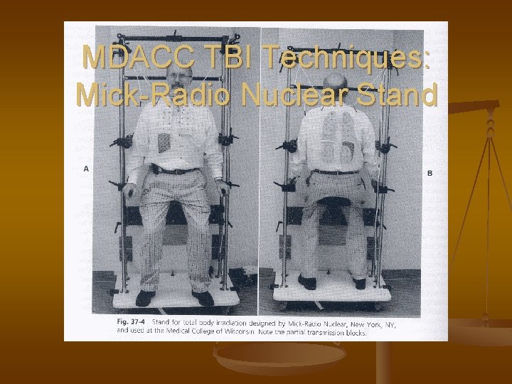 MDACC TBI Techniques: Mick-Radio Nuclear Stand 