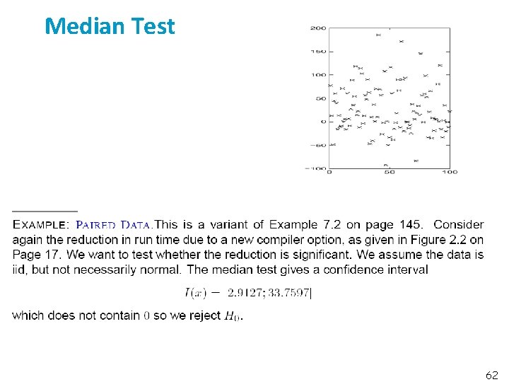 Median Test 62 