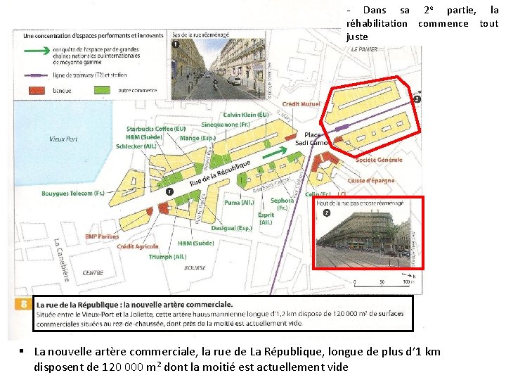 - Dans sa Différents aménagements dans le périmètre Euroméditerranée I 2 e partie, la