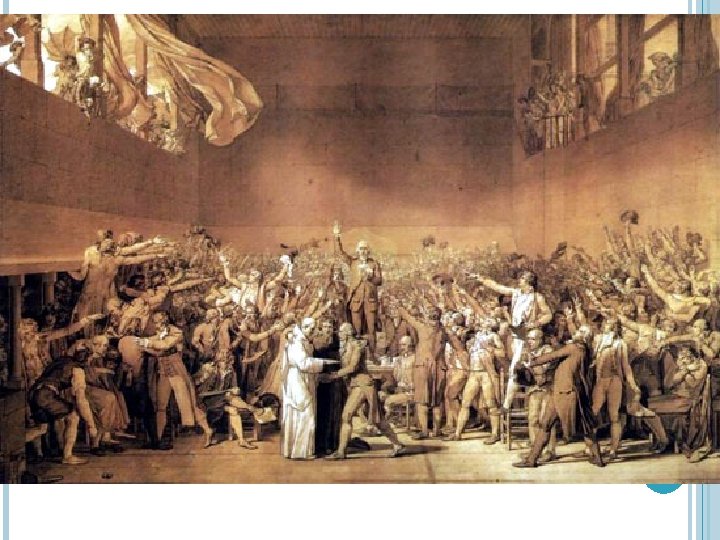 The Tennis Court Oath by Jacques Louis David 