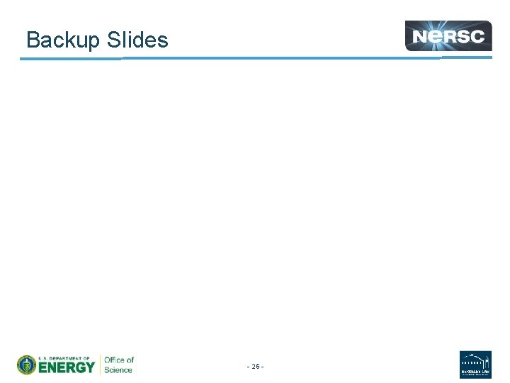 Backup Slides - 26 - 
