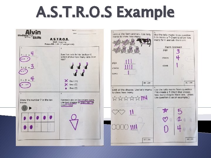 A. S. T. R. O. S Example 