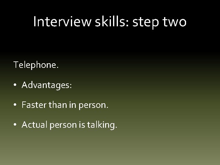 Interview skills 5 steps to better interviews Interview