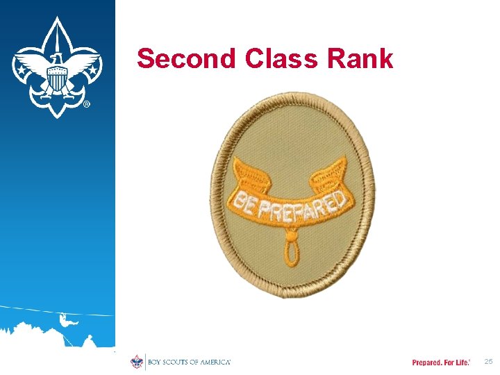 Second Class Rank 25 