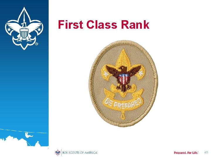 First Class Rank 45 